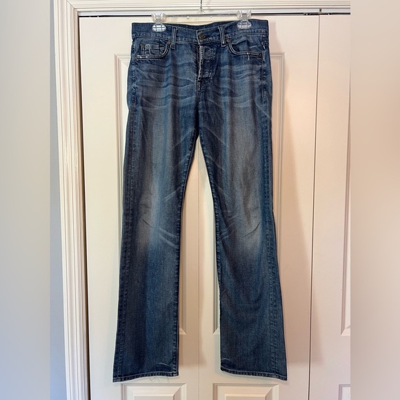 7 for All Mankind men’s Standard button-fly jeans. Size 31. - Picture 1 of 8